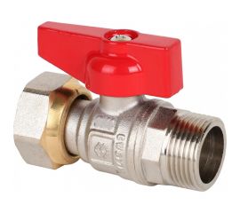 Шаровой кран MVI полнопроходной, прямой с накидной гайкой 3/4"", внутренняя-наружная BV.531.05 