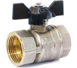 Шаровой кран LD Pride латунь никель Ду15 Ру40 ВР 007-9920 