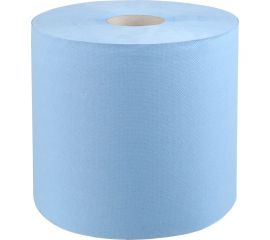 Протирочное полотенце Jasmin professional 2 сл., 2 рул., 23x35 см, 1000 отр., синее, d 7 см (w1, w2) ПП1000238 