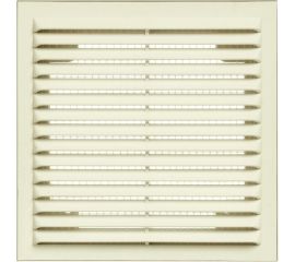 Решетка вентиляционная вытяжная без рамки (130x130 мм; слоновая кость) ВИЕНТО 1313Всл.кость 