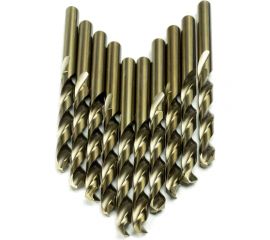 Сверла по металлу кобальтовые HSS-Co (10 шт; 3.3х65х36 мм) EUROBOOR TDCO.033 