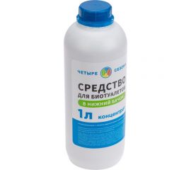 Средство для биотуалетов в нижний бачок 1 л Четыре сезона 63-0006 