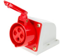 Розетка REXANT 114 стационарная 3Р+РЕ 16А 380В IP44 11-8910 