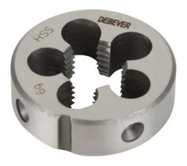 Круглая плашка DeBever M2.5х0.45, HSS, DIN 223, 6g DB-40025 