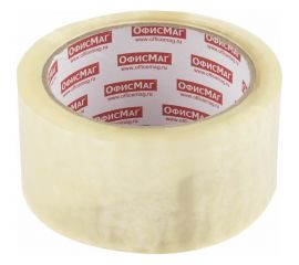Упаковочные клейкие лентыОФИСМАГ 48 мм х 60 м, 6 шт., прозрачные, толщина 45 микрон 440070 