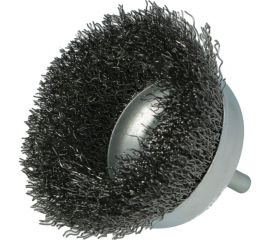 Щетка чашечная 80х25 мм, с хвостовиком, сталь FASTER TOOLS 3502 