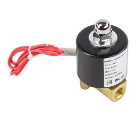 Электромагнитный клапан DN.ru VS2W-100E-NC Ду6 Ру7 латунь резьба 1/8 НЗ EPDM 220B D130-01245 