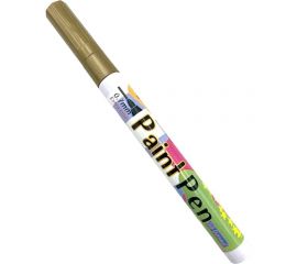 Маркер-краска по металлу с тонким наконечником Flysea Paint Marker FS-177, 0.7 мм, золотой FS-177-gold 