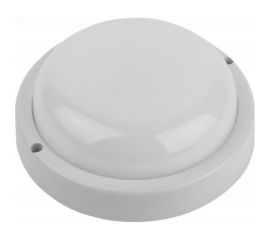 Светодиодный настенно-потолочный ЖКХ светильник ЭРА SPB-201-0-65K-018 IP65, D 210 мм, рассеиватель матовый, Б0054580 