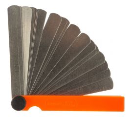 Щупы для измерения зазоров TopAuto набор №20, 100мм, 20листов, 0.05-1.0мм, пластик, блистер ИЩ20100 - П 