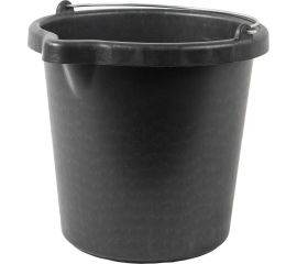 Строительное ведро КЭС черное, 16 л 13000009 