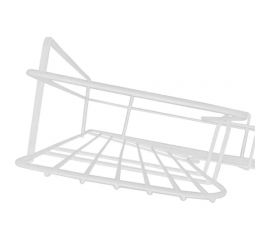 Полка для ванной ZDK Homium белый, 26.5x26.5x6 см shelf2white 