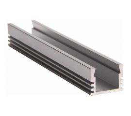 Профиль Jazzway PAL (аксессуар) 1612 накладной, 2м, анодированный 1009647 