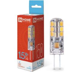 Светодиодная лампа IN HOME LED-JC 1.5Вт 12В G4 6500К 150Лм 4690612035987 