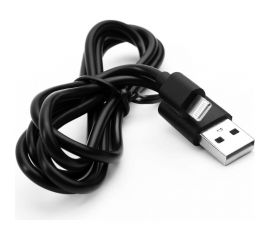 Кабель usb-lightning Ergolux Elx-cdc03p-c02 промо 2а, 1м, черный, зарядка+передача данных, пакет 15092 