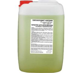 Дезинфицирующее средство APIS Гипохлорит натрия 1% водный раствор, канистра 30 кг 4665296516343 