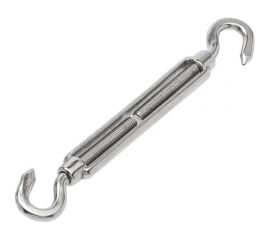 Нержавеющий талреп KREPFIELD М6, ART 9072, А4, крюк - крюк, 4 шт. 9072ВА4ТАЛРЕП6ММ-4 