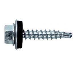 Кровельный саморез с шайбой Kenner цинк с шайбой EPDM 4,8х60 150шт ск4860ф 