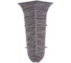 Угол внутренний для плинтуса Центурион Lider 320-ув (62 мм; глянец; дуб темно-серый) 71424 