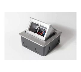 Люк на 2 поста SPL 45x45, алюминий, с металлической коробкой, IP44 300004 