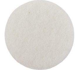 Фетровый самоклеящийся пункт Tech-Krep D28 мм белый (6 шт.) - пакет 109158 