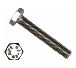 Болты КРЕП-КОМП с полной резьбой нержавеющие DIN933 А2 6х 30 200 шт бпн630 