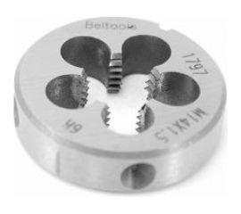 Плашка Beltools М14x1,5 6h D=38 мм, ri.128.608 