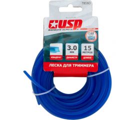 Леска для триммера (15 м, квадрат, 3 мм) USP 78060 