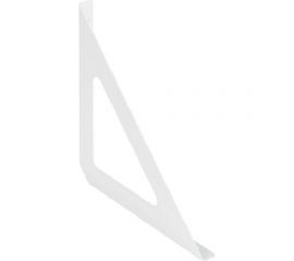 Дизайнерский кронштейн ТДВ TRI 190x190 мм, серебристый 90962 