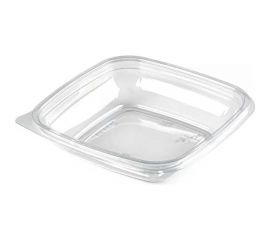 Контейнер ЮПЛАСТ ЮПК-1616 375 мл, 160х160х36 мм, прозрачный, PET, 25 шт. ЮУПМ6047 