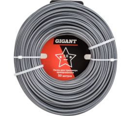 Армированная леска для триммеров 3 мм, 50 м, звезда Gigant G12-0416P 