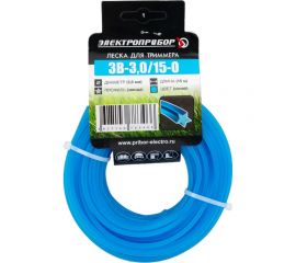 Леска триммерная ЭЛЕКТРОПРИБОР ЗВ-3,0/15-О 