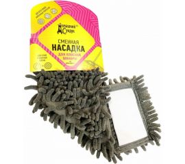 Сменная насадка для плоской швабры Домашний Сундук HEAVY вермишель из микрофибры ДС-282 