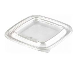 Крышка к контейнеру ЮПЛАСТ ЮПК-1616К 160х160х138 мм, прозрачная, PET, 50 шт. ЮУПМ6032 