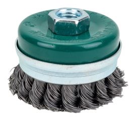 Щетка усиленная 65 мм, М14, крученая проволока для УШМ ВОЛАТ 81040-65 