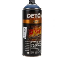 Грунт-эмаль для художественных и декоративных работ DETON темно-синий, аэрозоль 520 мл DTN-A70678 