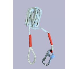 Страховочный строп без амортизатора ООО КанТраст 10 м, тросовой свивки stsbam10 