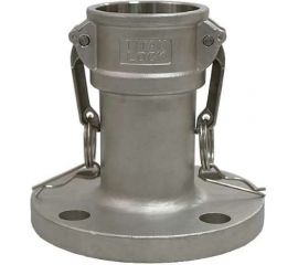Соединение TITAN LOCK 2in типа FC, камлок розетка с фланцем (нерж. 316) TL200FCSS 
