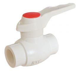 Шаровой кран Rvc ППРС полнопроходной 32 (шар латунный) 05710 