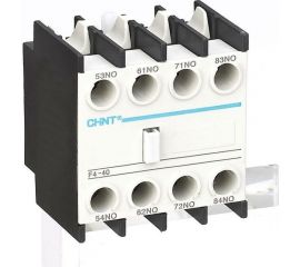 Контактная приставка CHINT доп. контакты F4-40 к контактору NC1 и NC2 (R) 257026 