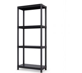Пластиковый стеллаж ТУБА-ДУБА СБ черный 600.4 