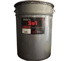 Эмаль ТРИОЛЬ 3 в 1 желтая полуматовая T3V1Y22 