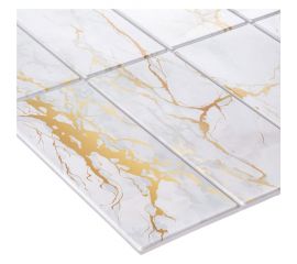 Панель на стену из ПВХ GRACE 955х480 мм Плитка Мраморный фьюжн УТ000074257 
