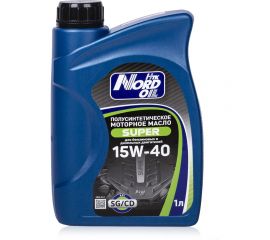 Моторное масло NORD OIL Super 15W-40 SG/CD, 1л NRL041 