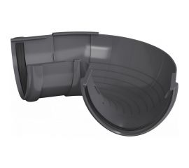 Угол желоба Технониколь (ПВХ; регулируемый; 90-150 градусов; серый; 1 шт) TN525374 