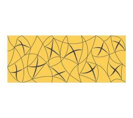 Декор Azori Ceramica vela ochra stella, 20.1x50.5 см, 1 шт. 587092001 