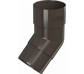 Колено трубы Технониколь (108 градусов; ПВХ; темно-коричневый; 1 шт) TN683358 