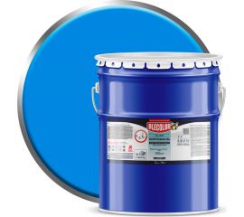 Эмаль OLECOLOR НЦ-132П голубой, 17 кг 4100000053 