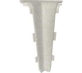 Внутренний угол для плинтуса Волшебная палочка Home ПВХ, 70 мм, в упаковке 2 шт., 7008 УТ000075253 