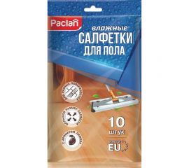Влажные салфетки для пола Paclan 10 шт. 4607036875495 